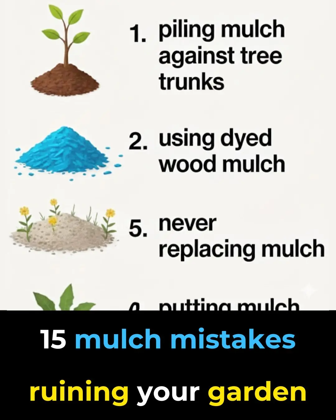 15 Mulching Mistakes That Could Be Ruining Your Garden