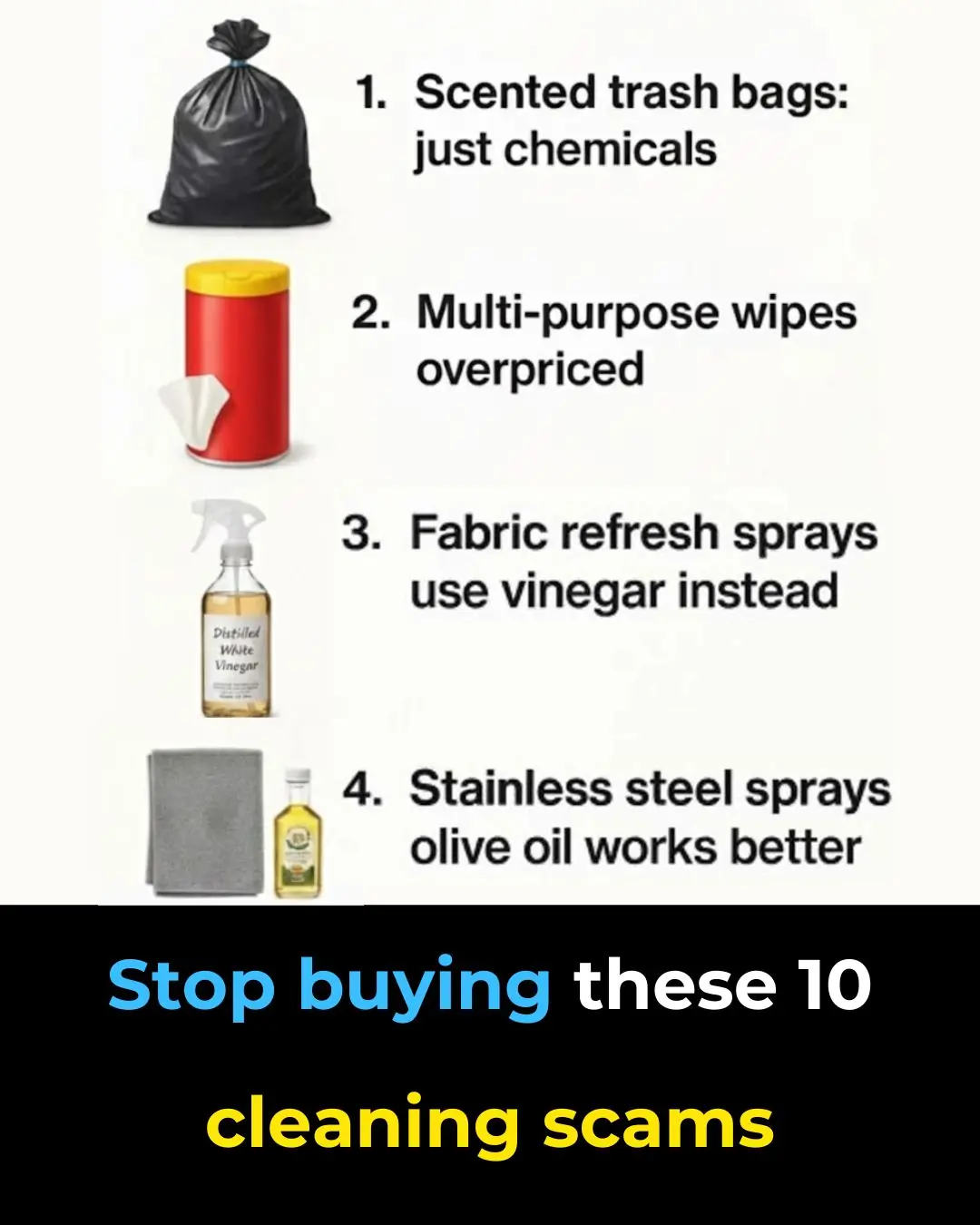 Stop buying these 10 cleaning scams