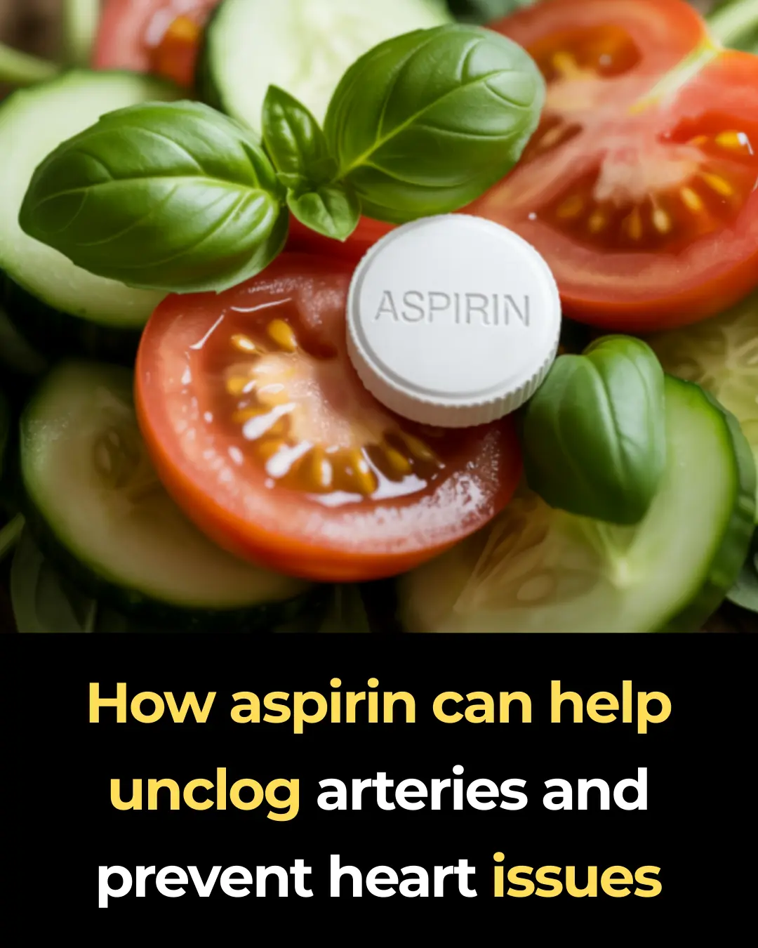 How aspirin can help unclog arteries and prevent heart issues