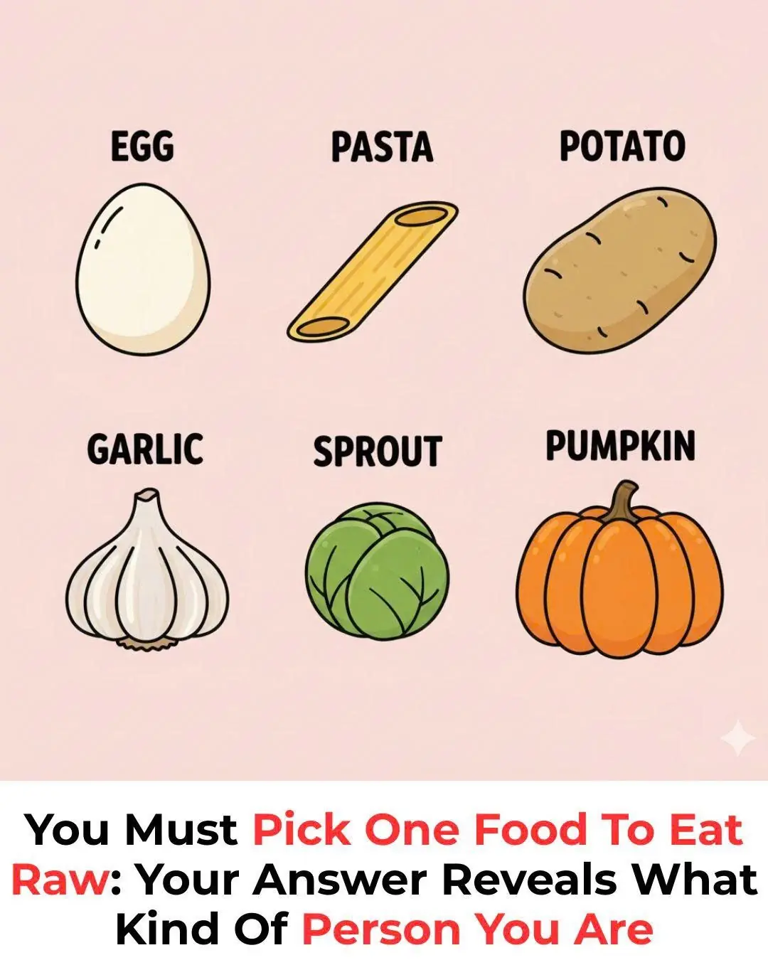 Which Raw Food Would You Eat