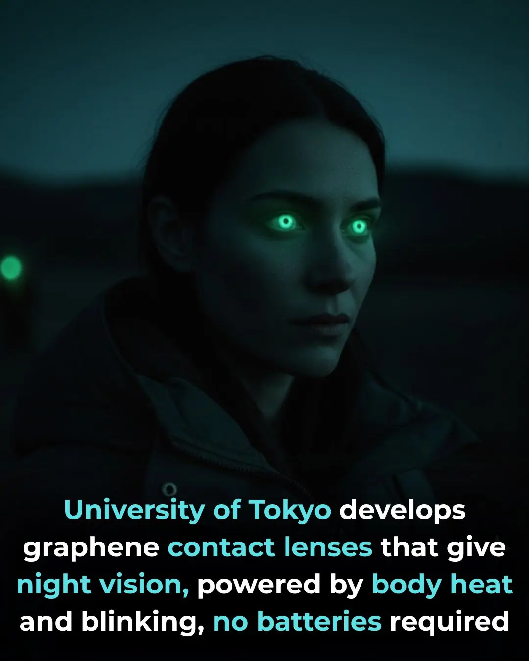 Revolutionary Contact Lenses with Night Vision Unveiled by Japanese Researchers