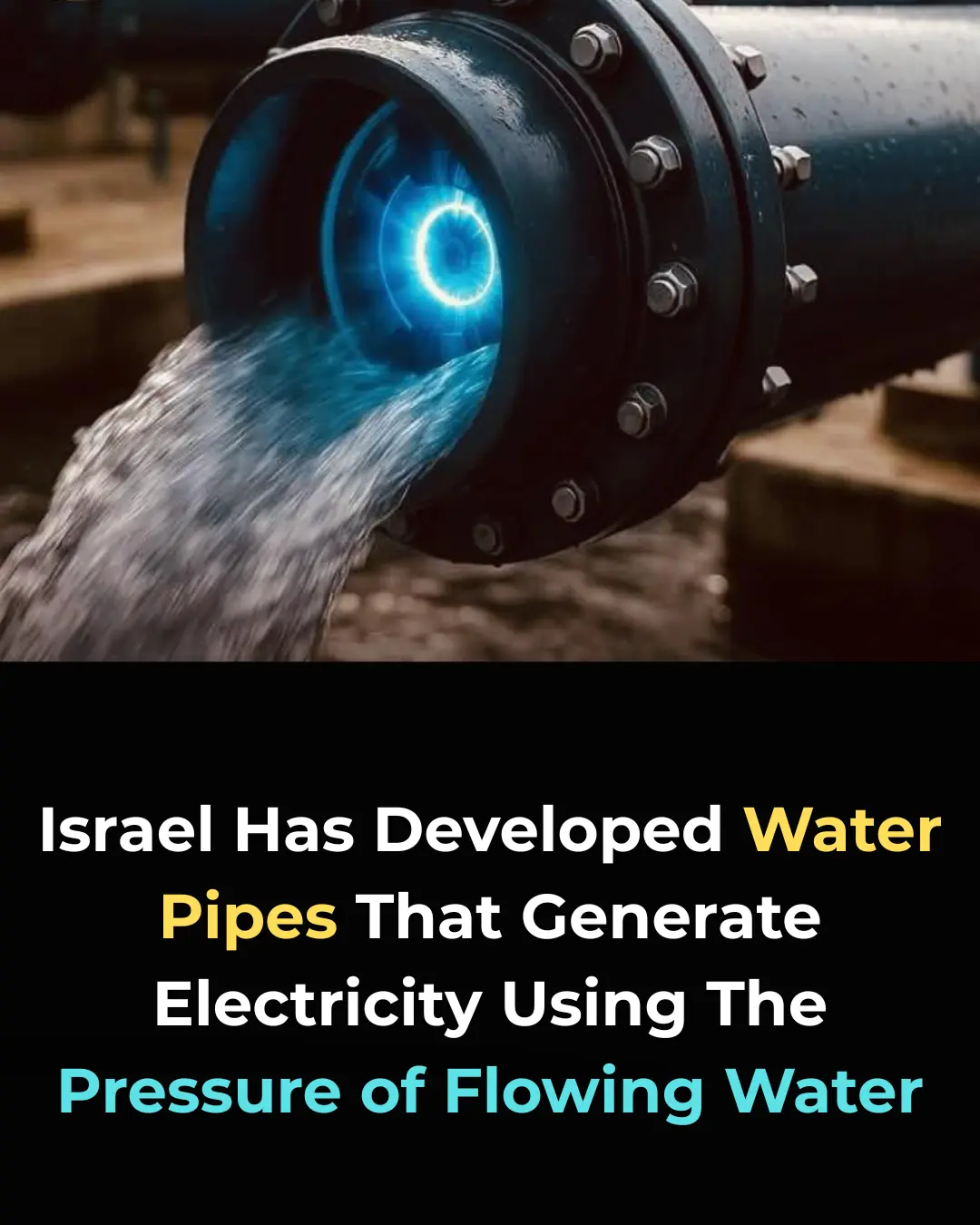 Israel's Revolutionary Smart Water Pipes Are Turning Water Pressure Into Clean Energy