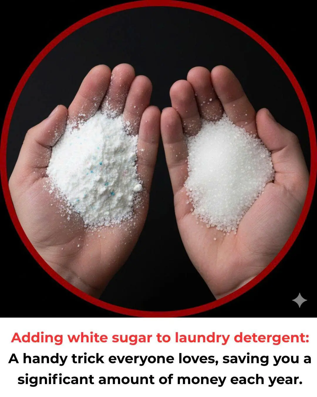 Adding white sugar to laundry detergent: A handy trick everyone loves, saving you a significant amount of money each year.
