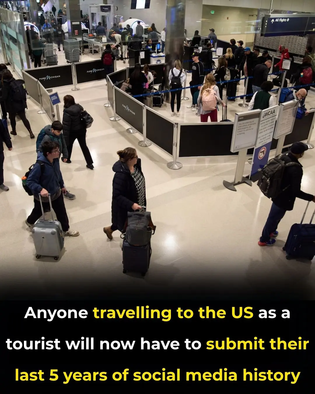 New US Travel Rules Require Social Media Accounts: A Step Towards Security or Invasion of Privacy?