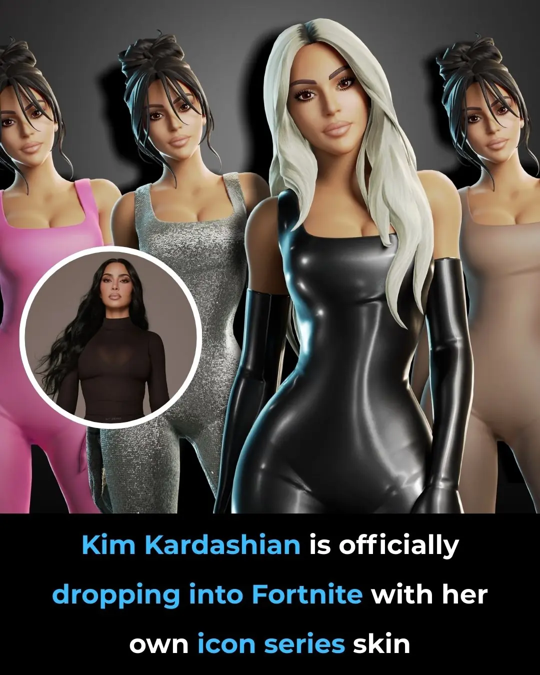 Kim Kardashian Joins Fortnite as Newest Icon Series Skin with Exclusive Bundles