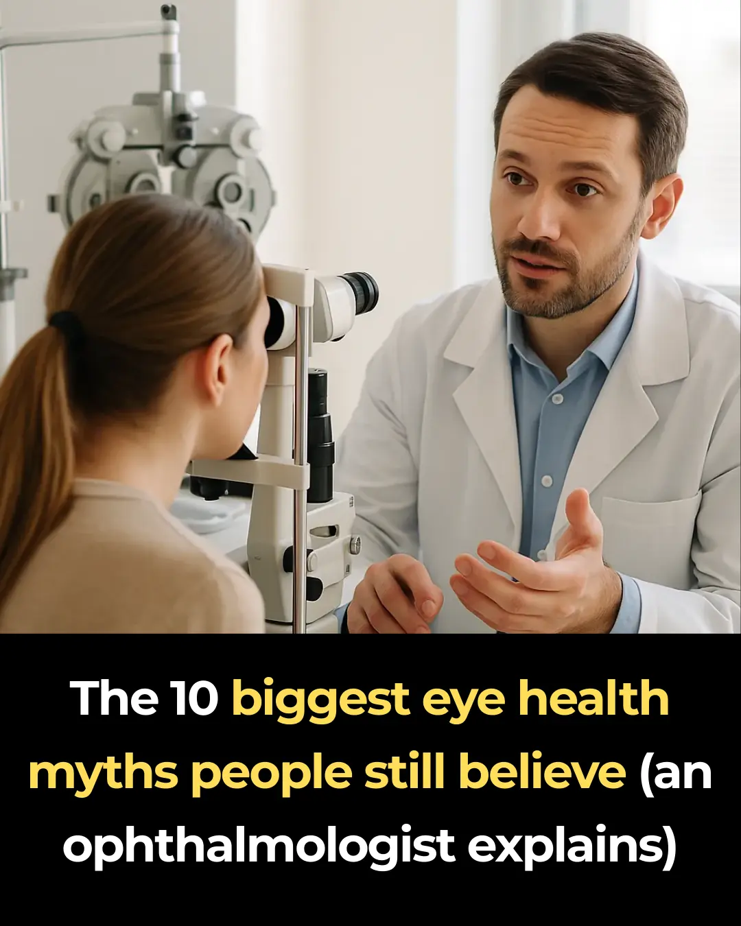 The 10 biggest eye health myths people still believe (an ophthalmologist explains)