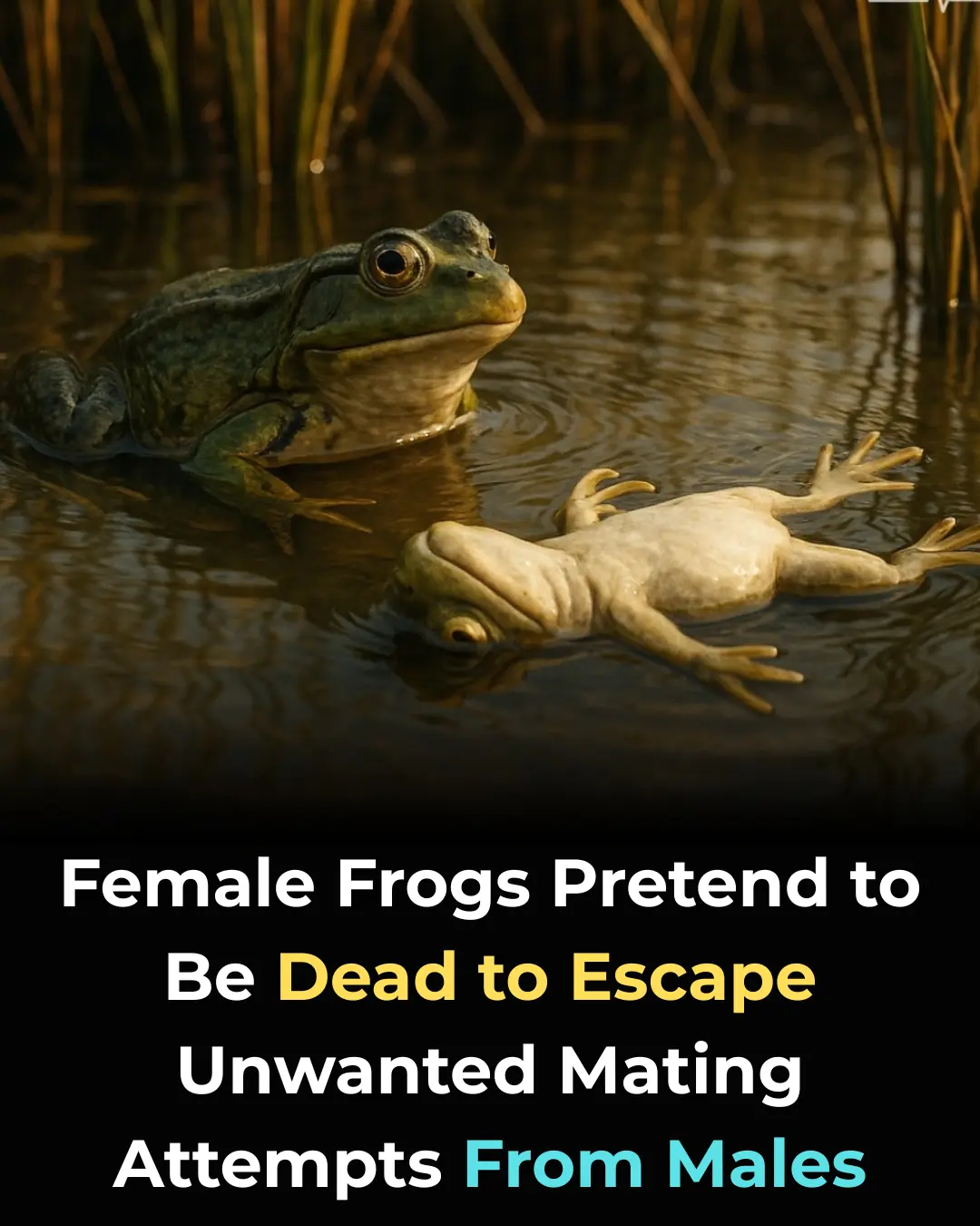Female Frogs 'Play Dead' to Escape Forced Mating – You Won't Believe How They Do It!