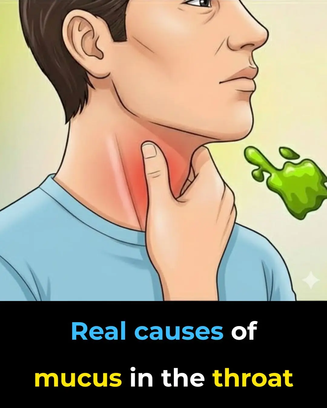 🫁 The Real Causes of Constant Phlegm and Mucus in Throat — And How to Get Rid of It