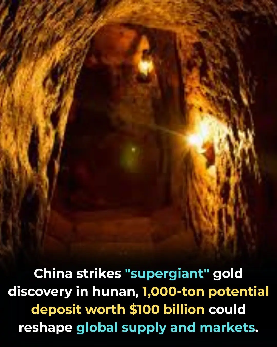 China Uncovers a “Supergiant” Gold Deposit in Hunan, Potentially Reshaping Global Supply