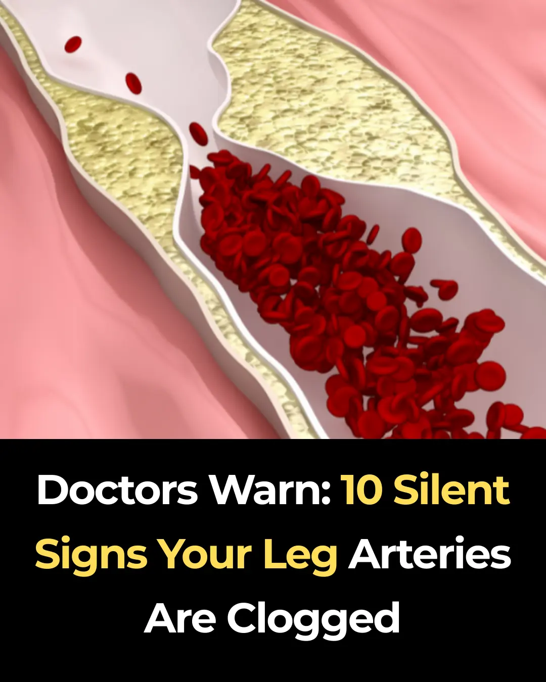 Doctors Warn: 10 Silent Signs Your Leg Arteries Are Clogged