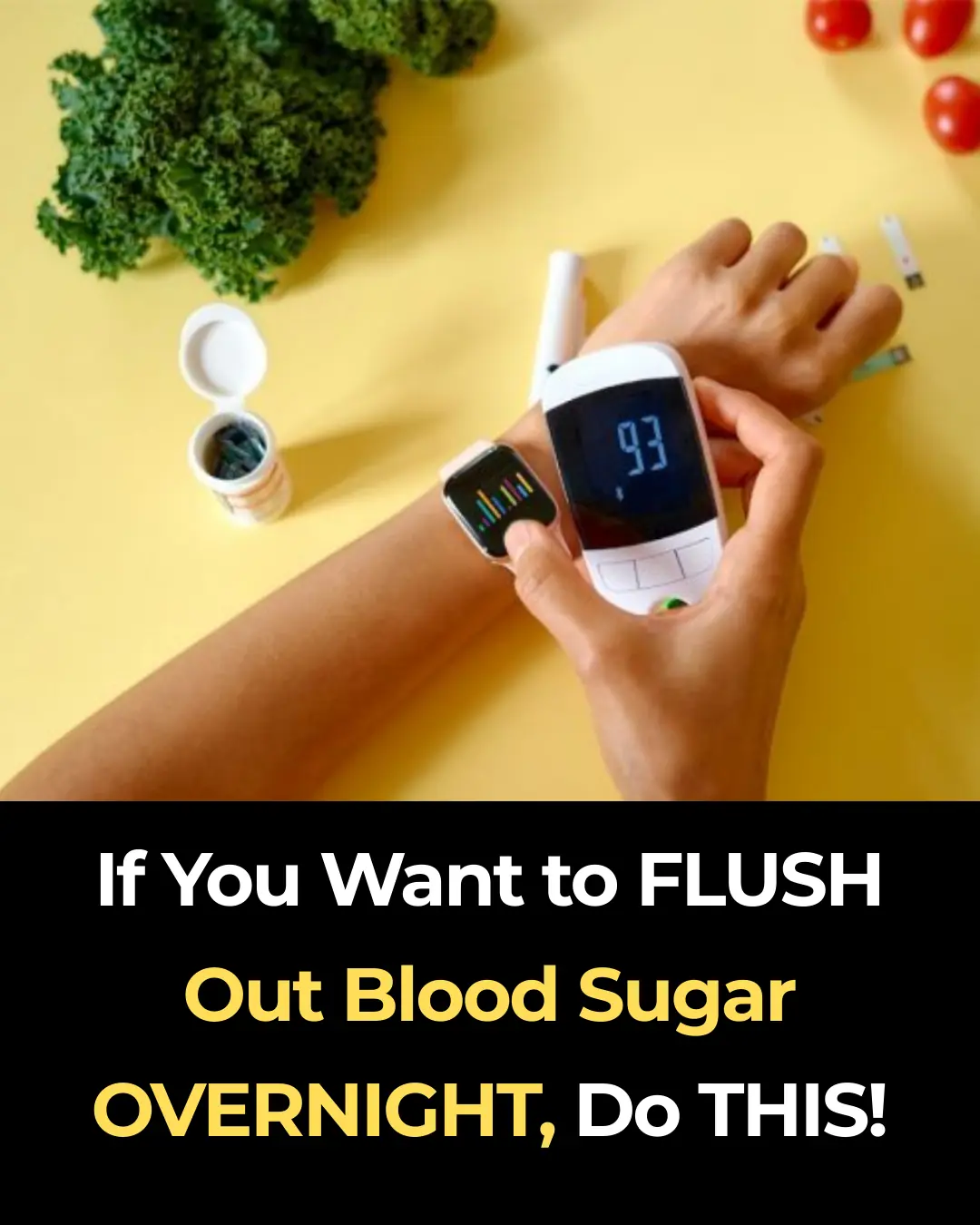 If You Want to FLUSH Out Blood Sugar OVERNIGHT, Do THIS!