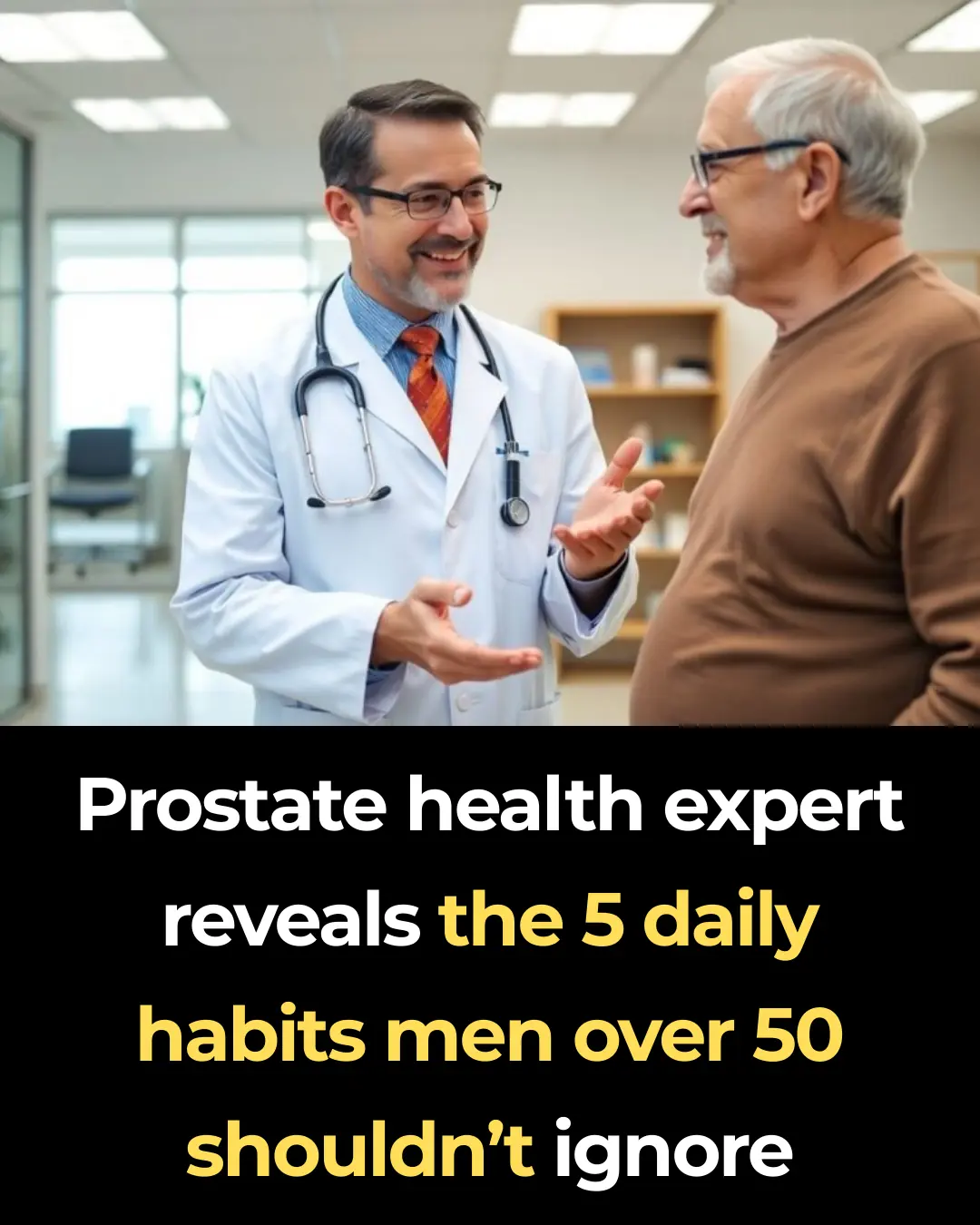 Prostate health expert reveals the 5 daily habits men over 50 shouldn’t ignore