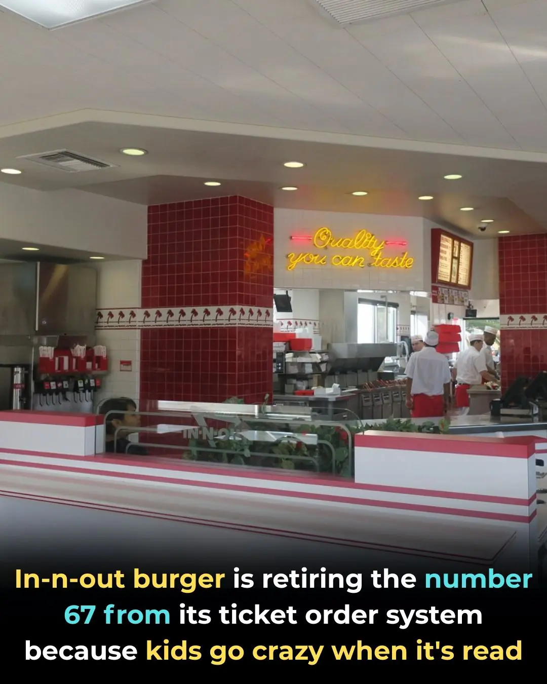 In-N-Out Burger Bans Order Number 67 After Viral TikTok Trend Causes Chaos