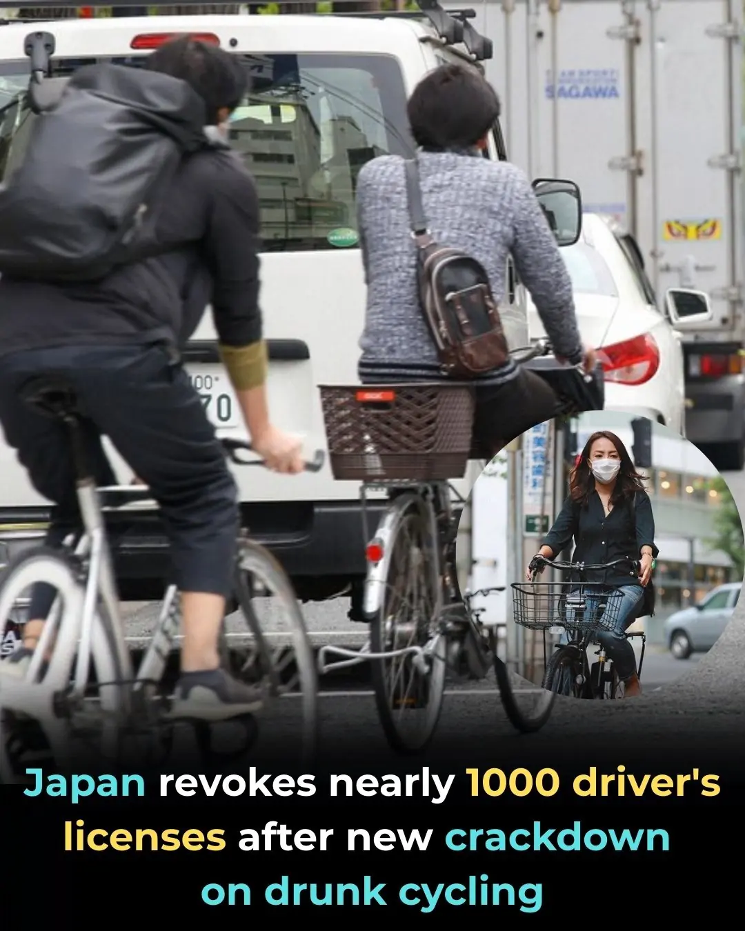 Japan Cracks Down on Drunk Cycling and Unsafe Riding with Tougher Penalties