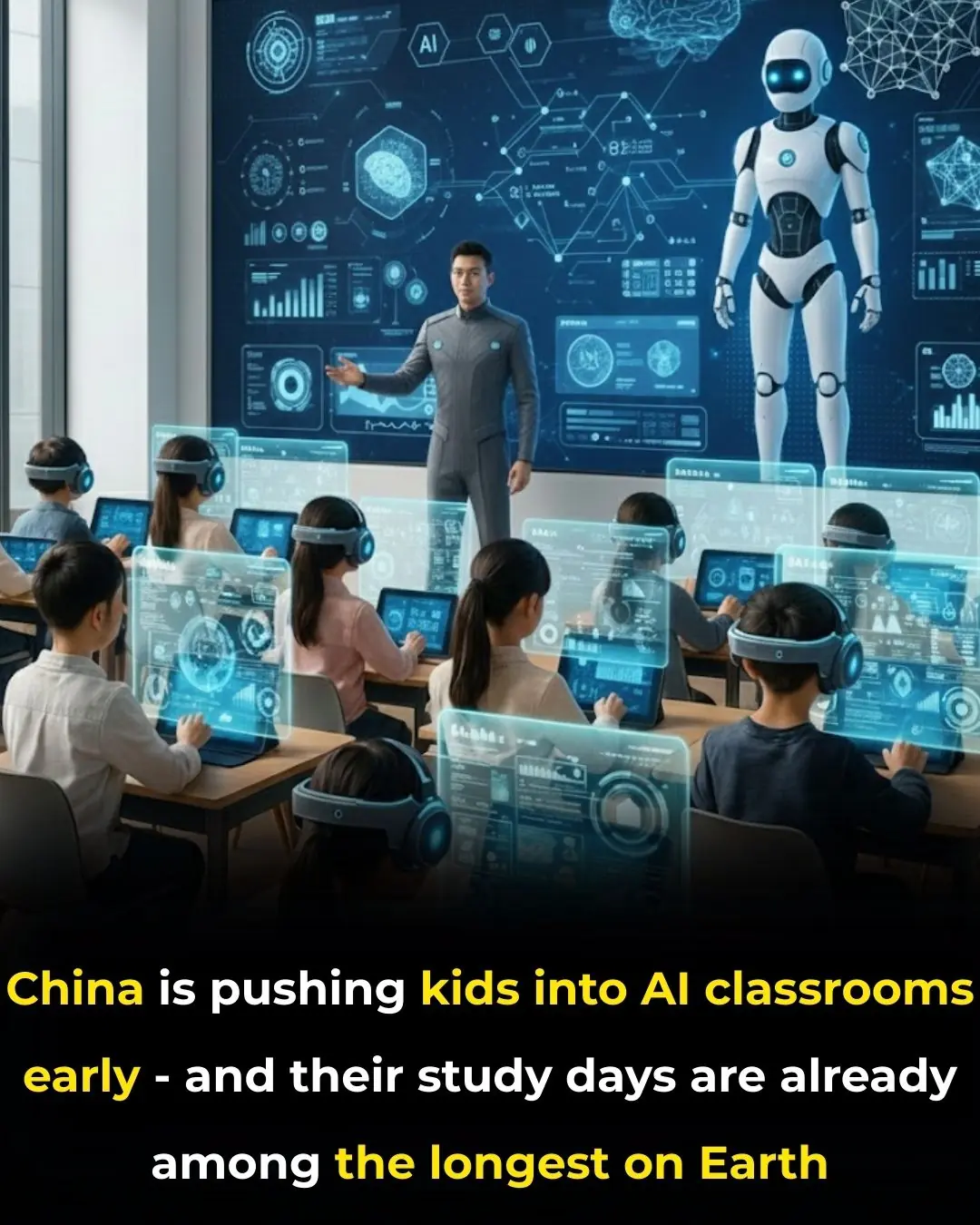 China Is Teaching AI From Primary School — Reshaping the Future of Learning