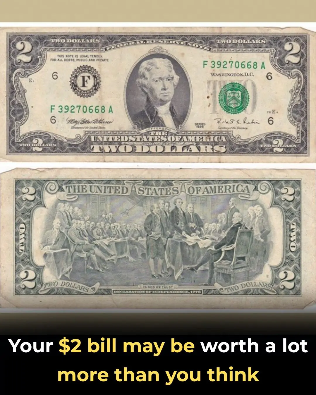Your $2 Bill May Be Worth a Lot More Than You Think