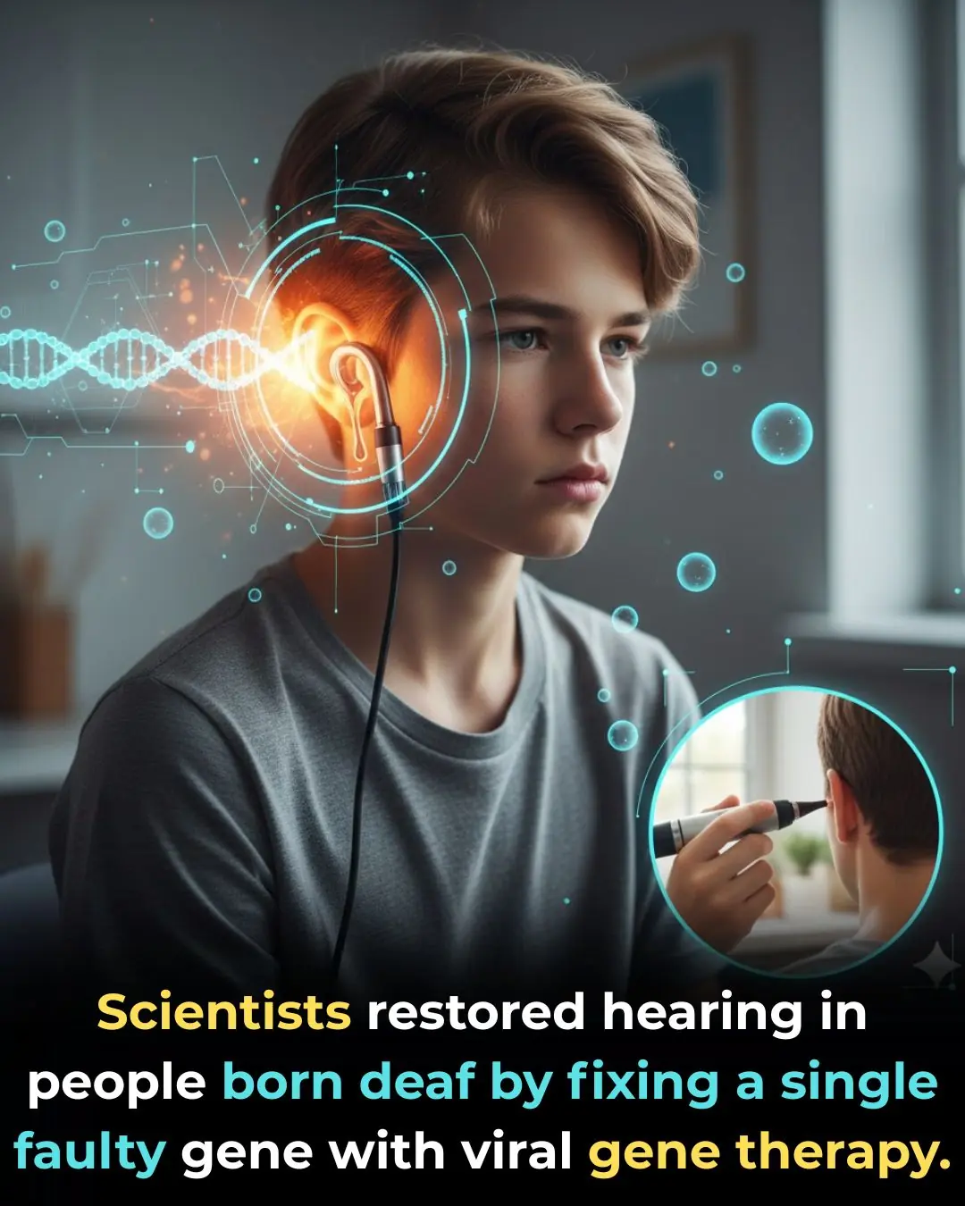Scientists Restore Hearing in People Born Deaf Through Groundbreaking Gene Therapy