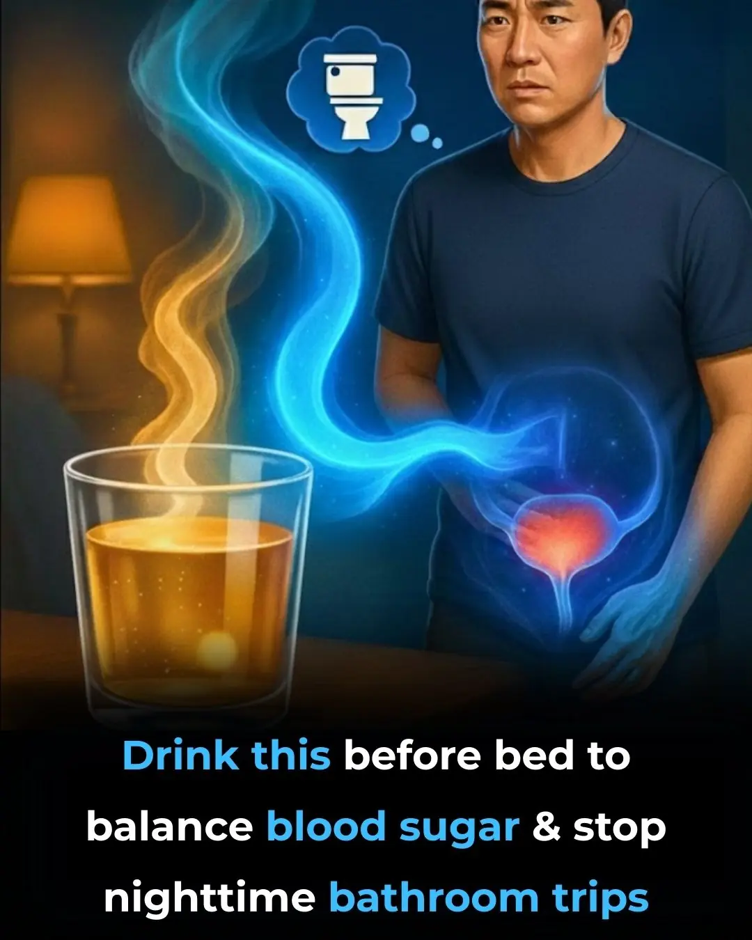 Drink this before bed to balance blood sugar & stop nighttime bathroom trips!