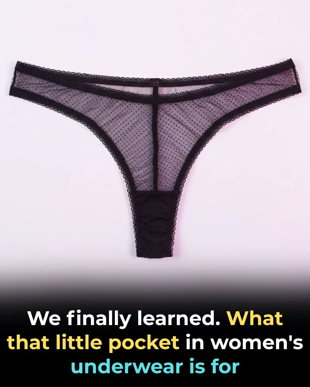 Little Pocket in Women’s Underwear