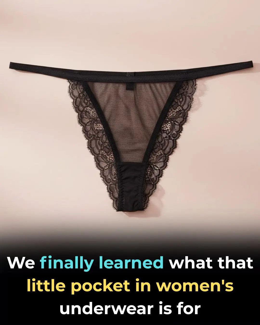 Little Pocket in Women’s Underwear