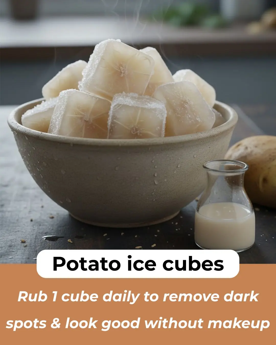 DIY Beauty Ice cubes to Remove Dark Spots & Hyper pigmentation – Potato ice cubes & Papaya ice cubes