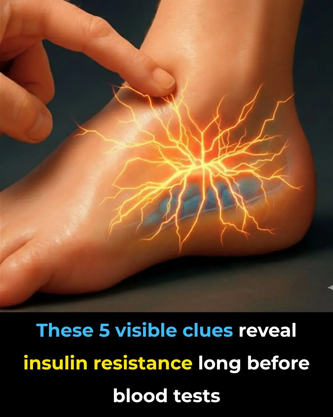 These 5 visible clues reveal insulin resistance long before blood tests