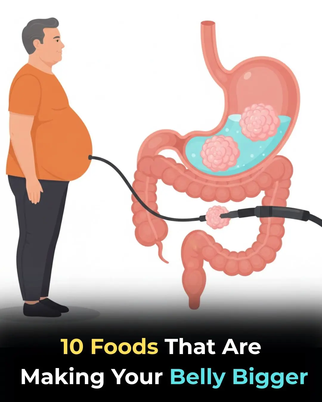There are foods that go straight to the belly. Check comments 👇
