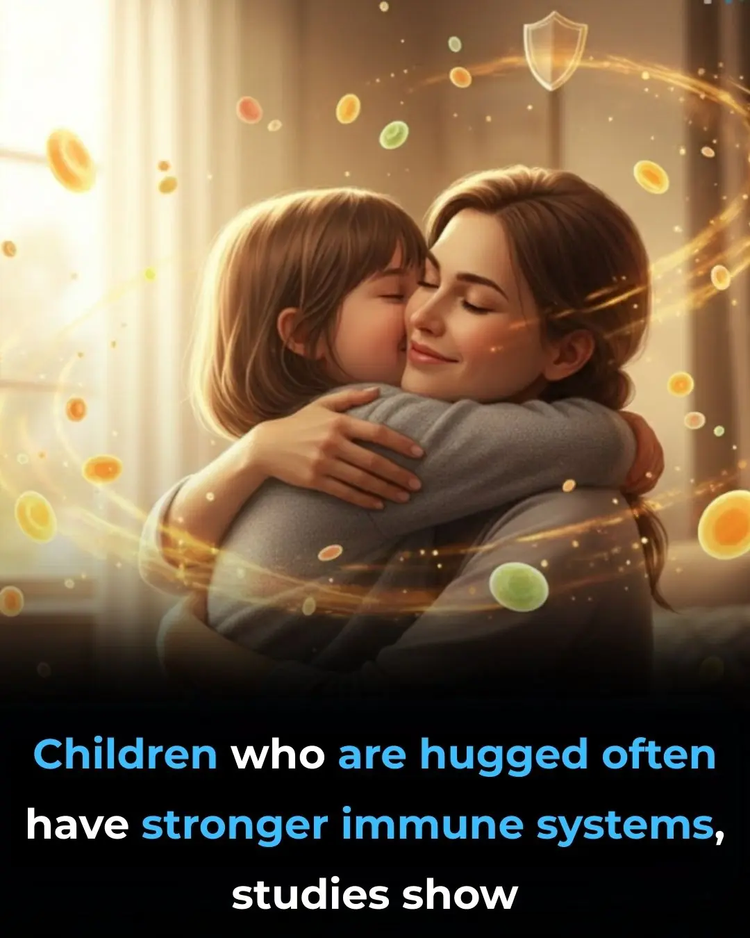 Children Who Are Hugged Often Have Stronger Immune Systems, Studies Show