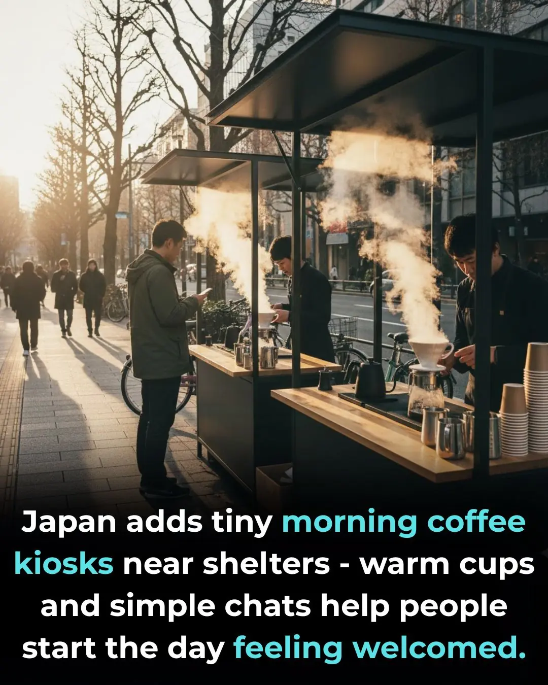 Japan’s Morning Coffee Kiosks: A Quiet Ritual for a Peaceful Start to the Day
