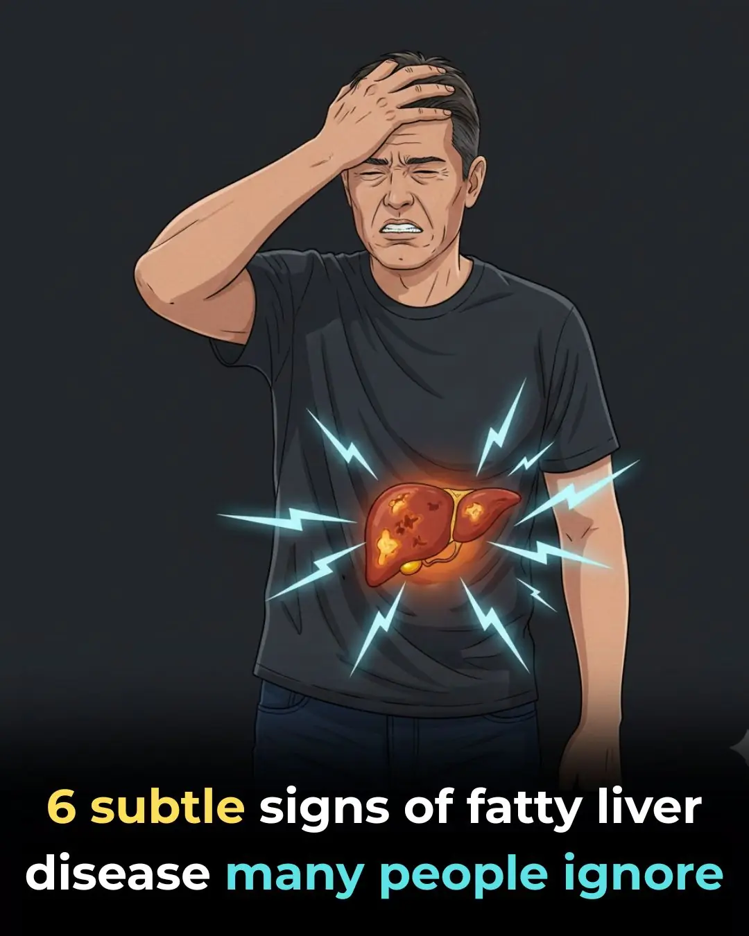 Fatty liver disease: 6 symptoms you need to know