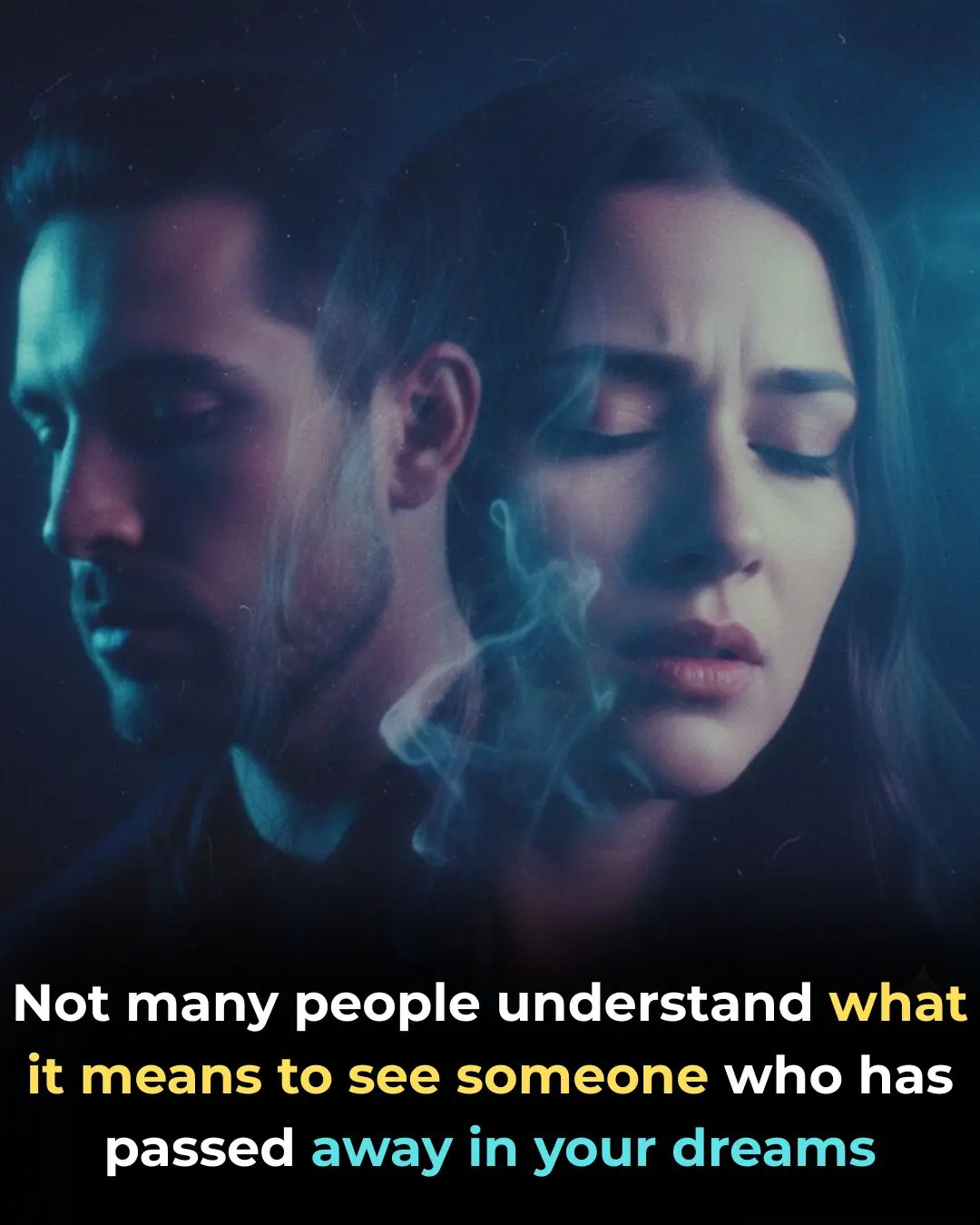 What does it symbolize when a person who passed away appears in your dream