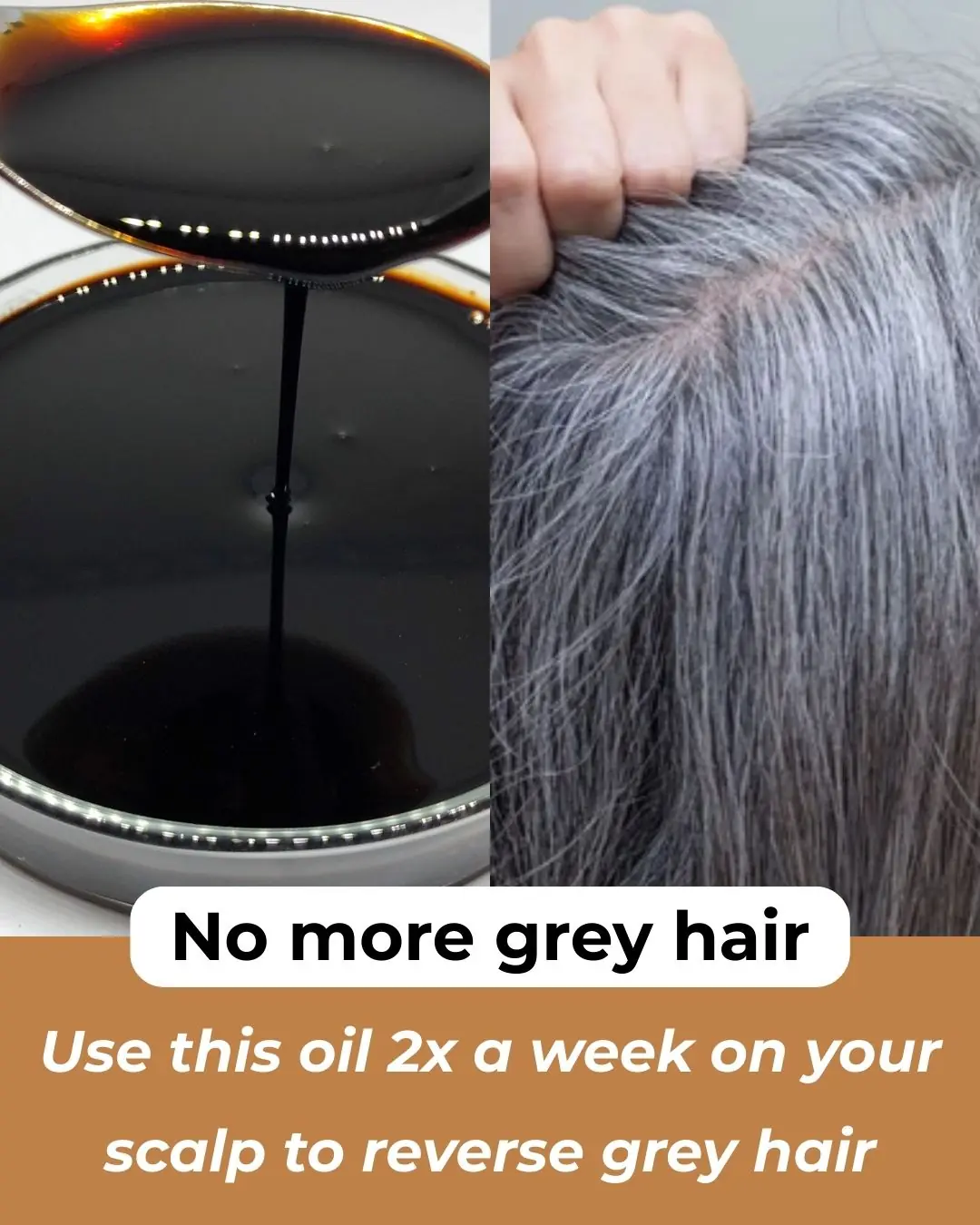 Turmeric Black Seed Oil For Grey Hair