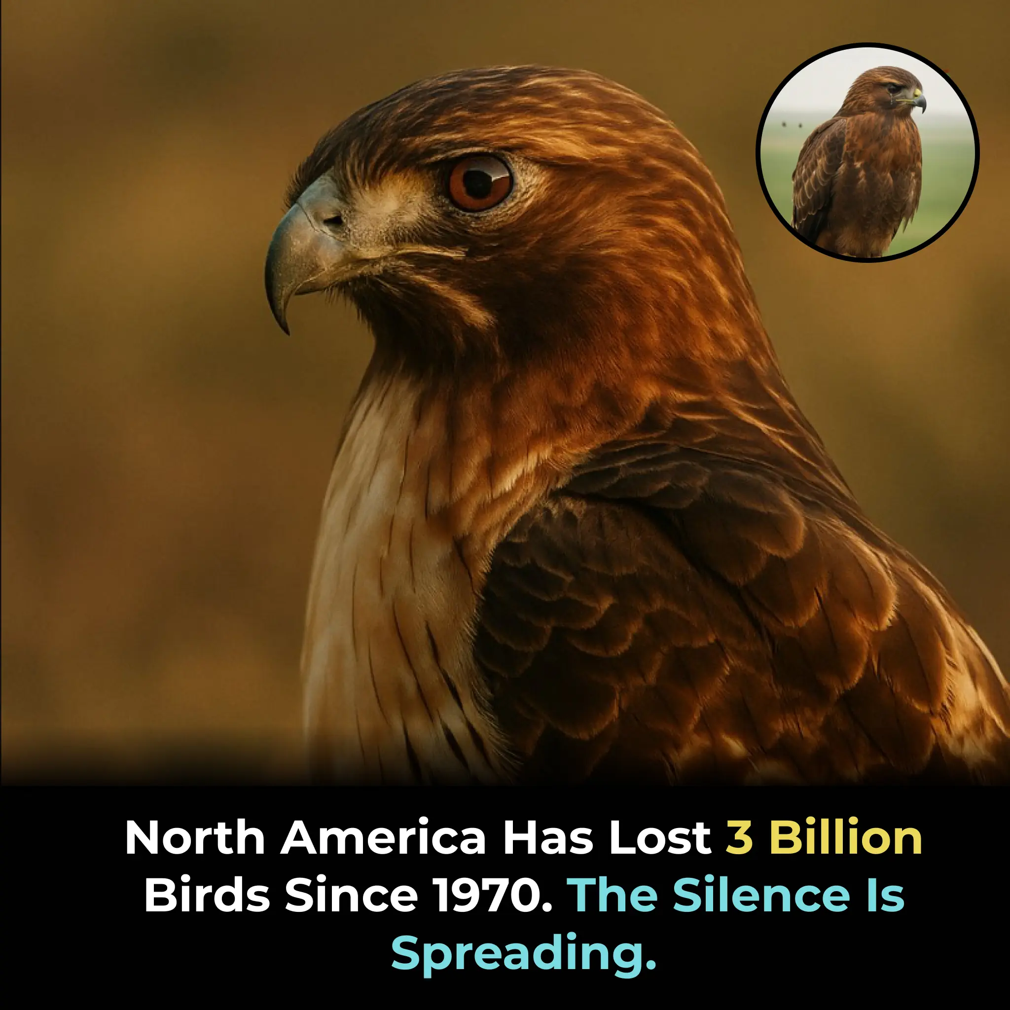 The Quieting Skies: A Stark Decline in North America's Bird Population