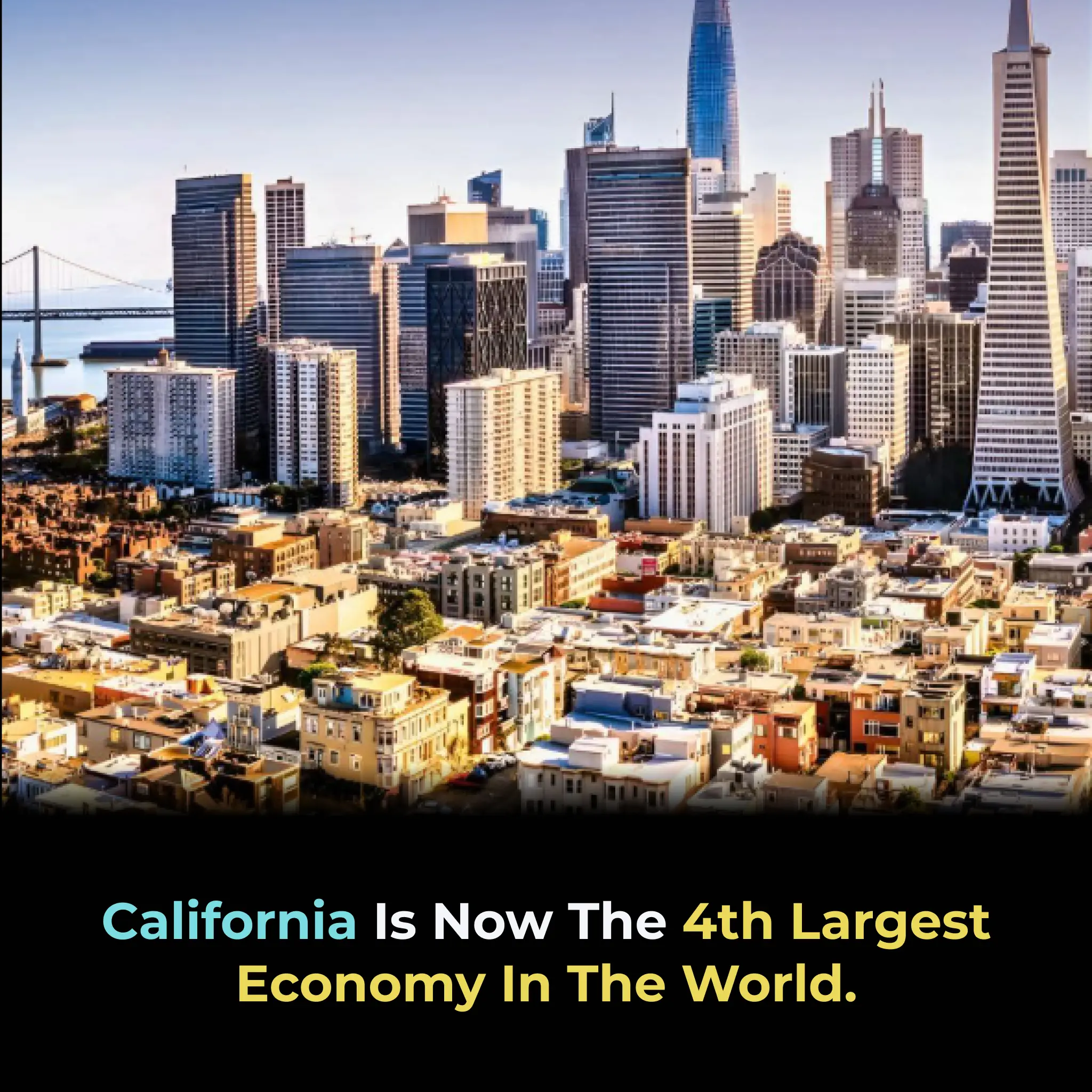 California Surpasses Japan to Become the Fourth-Largest Economy in the World