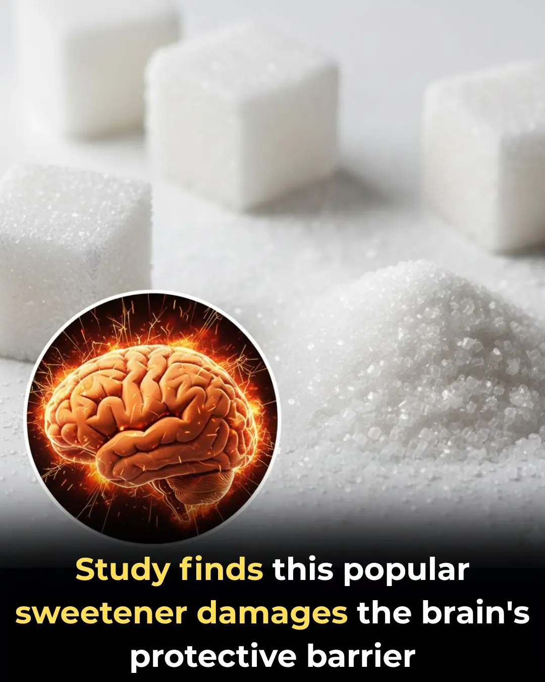 Study Finds This Popular Sweetener Damages the Brain’s Protective Barrier