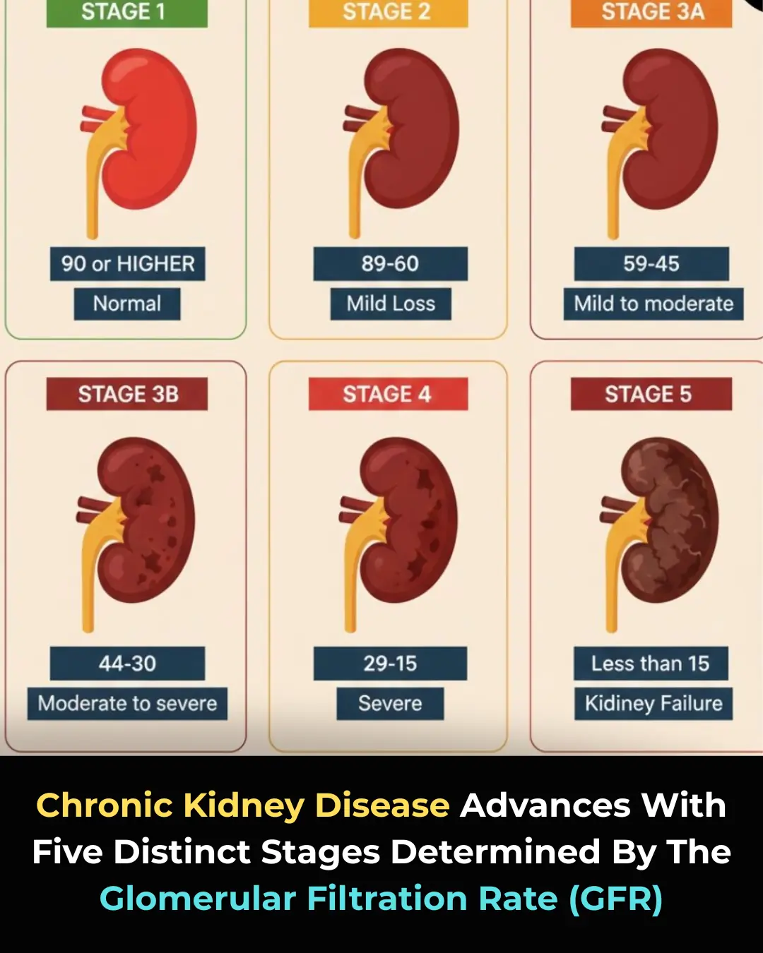 New Insights into Chronic Kidney Disease: Understanding the 5 Critical Stages That Could Save Your Life