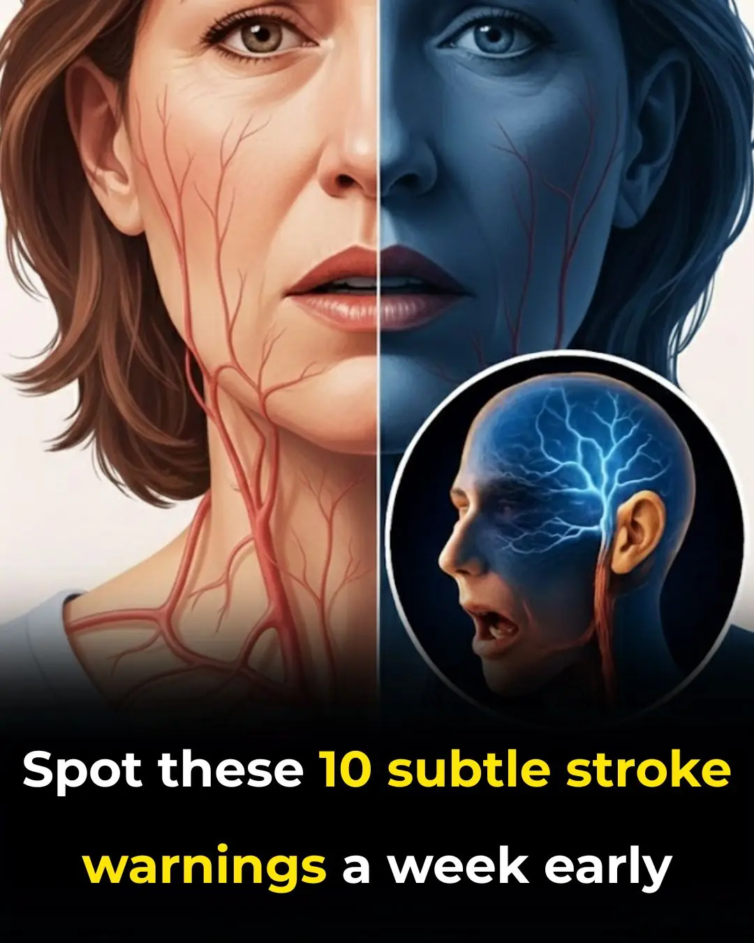 Spot these 10 warning signs of a stroke one week before