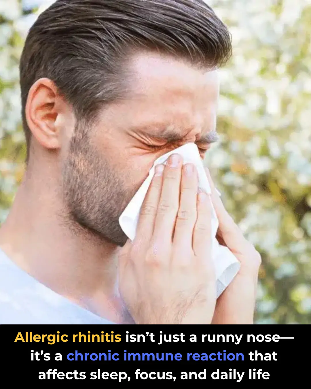 Allergic Rhinitis: What Triggers It and How to Manage It