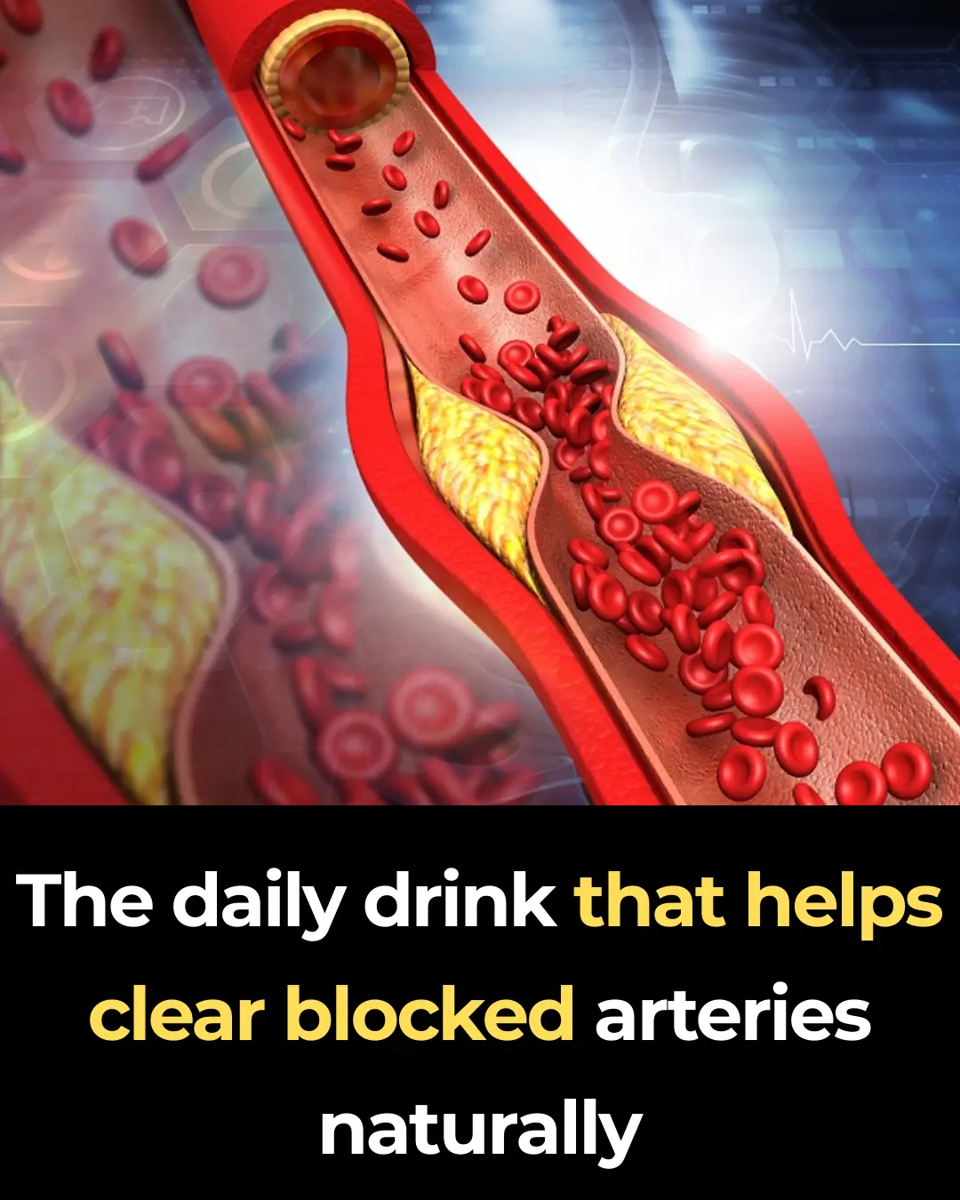 The daily drink that helps clear blocked arteries naturally