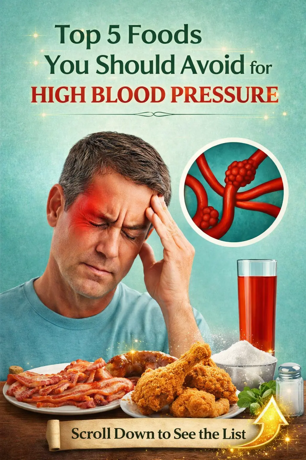 5 Foods You Must Avoid If You Have High Blood Pressure