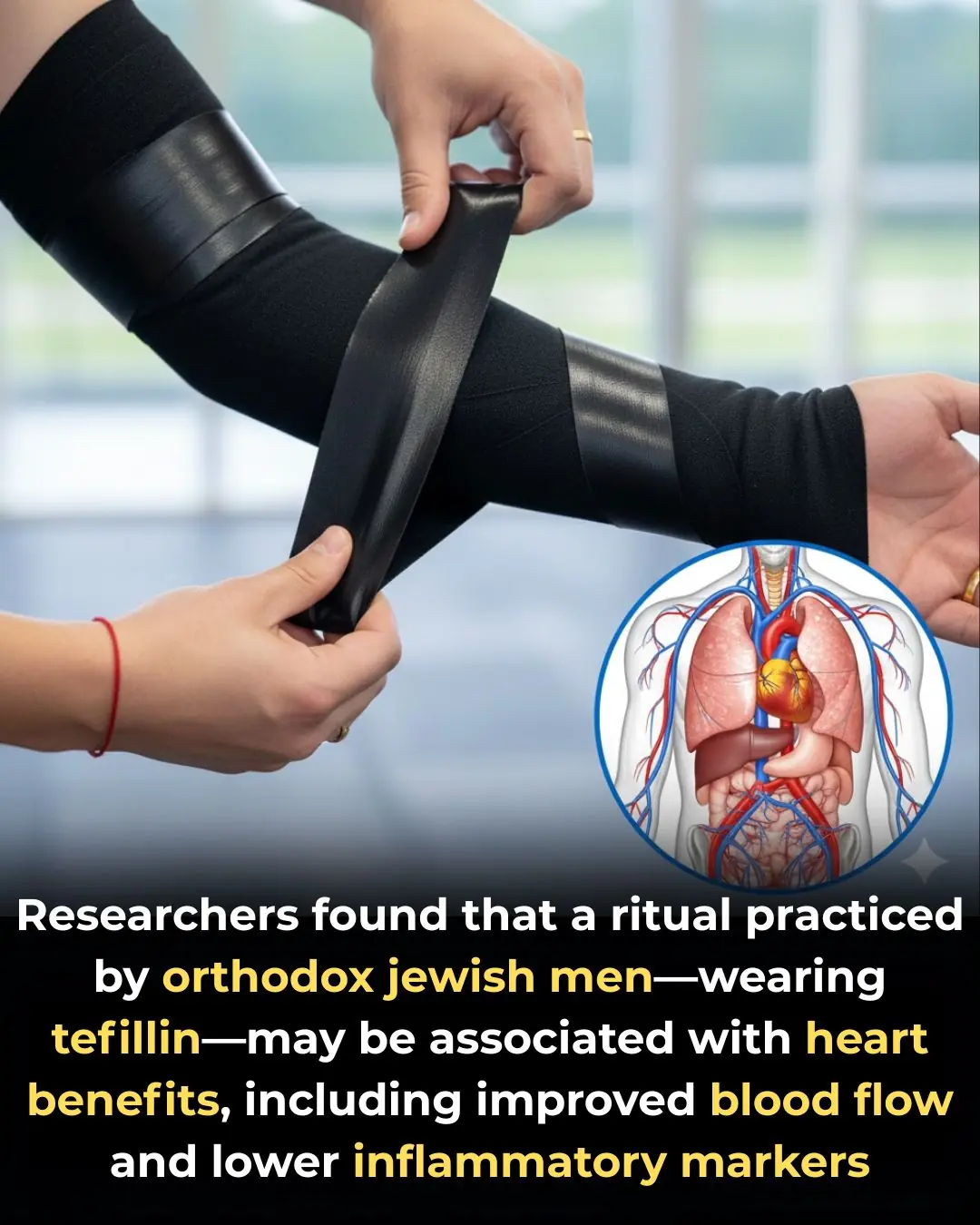 Study Suggests Wearing Tefillin During Daily Prayer May Offer Unexpected Heart Health Benefits