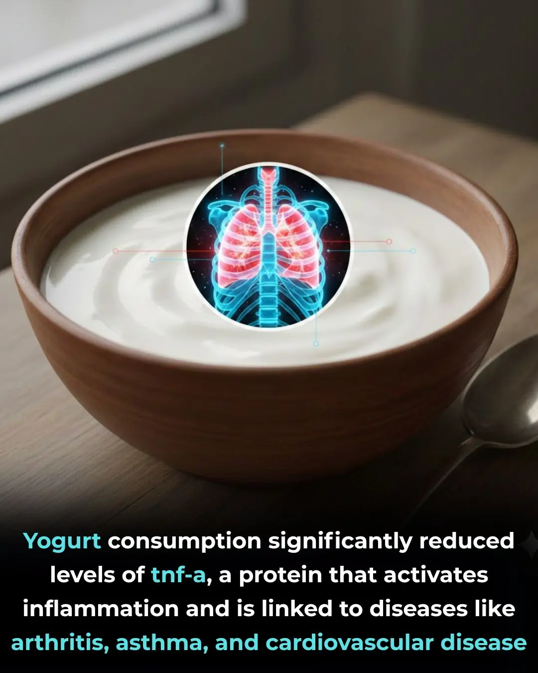 Study Finds Yogurt May Help Reduce Chronic Inflammation and Lower Disease Risk