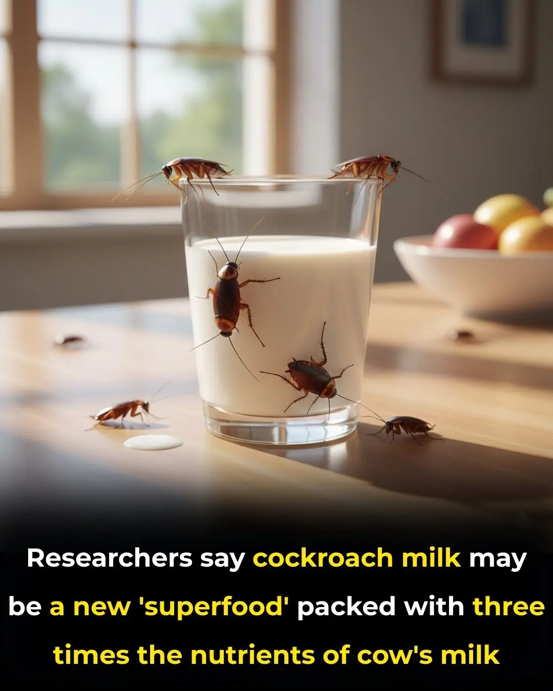 Cockroach Milk: A Potential Future Superfood with Remarkable Nutritional Value