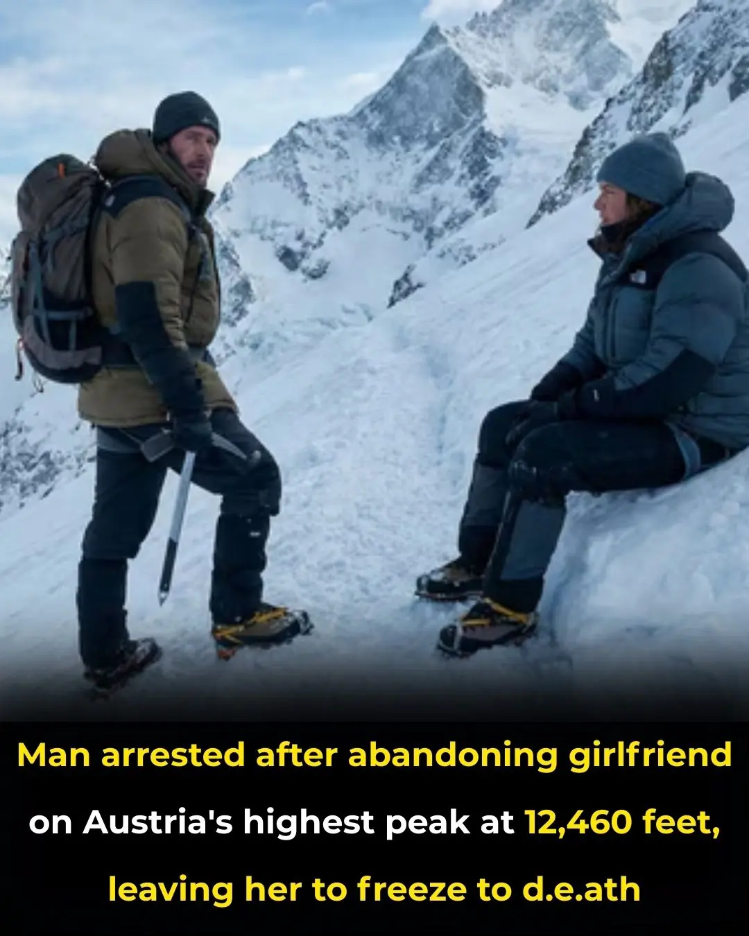 Austrian Man Arrested for Manslaughter After Leaving Girlfriend to Freeze on Grossglockner Peak