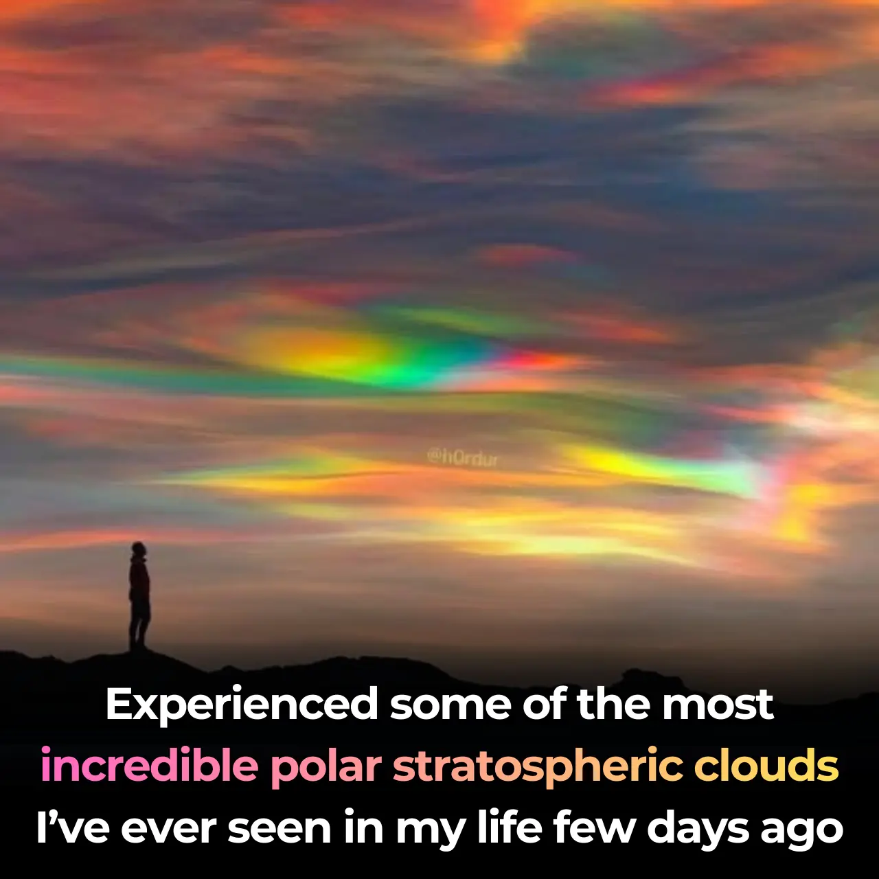 Photograper Captures A Once-In-A-Lifetime Shot Of A ‘Horizontal Rainbow’ That Filled The Whole Sky