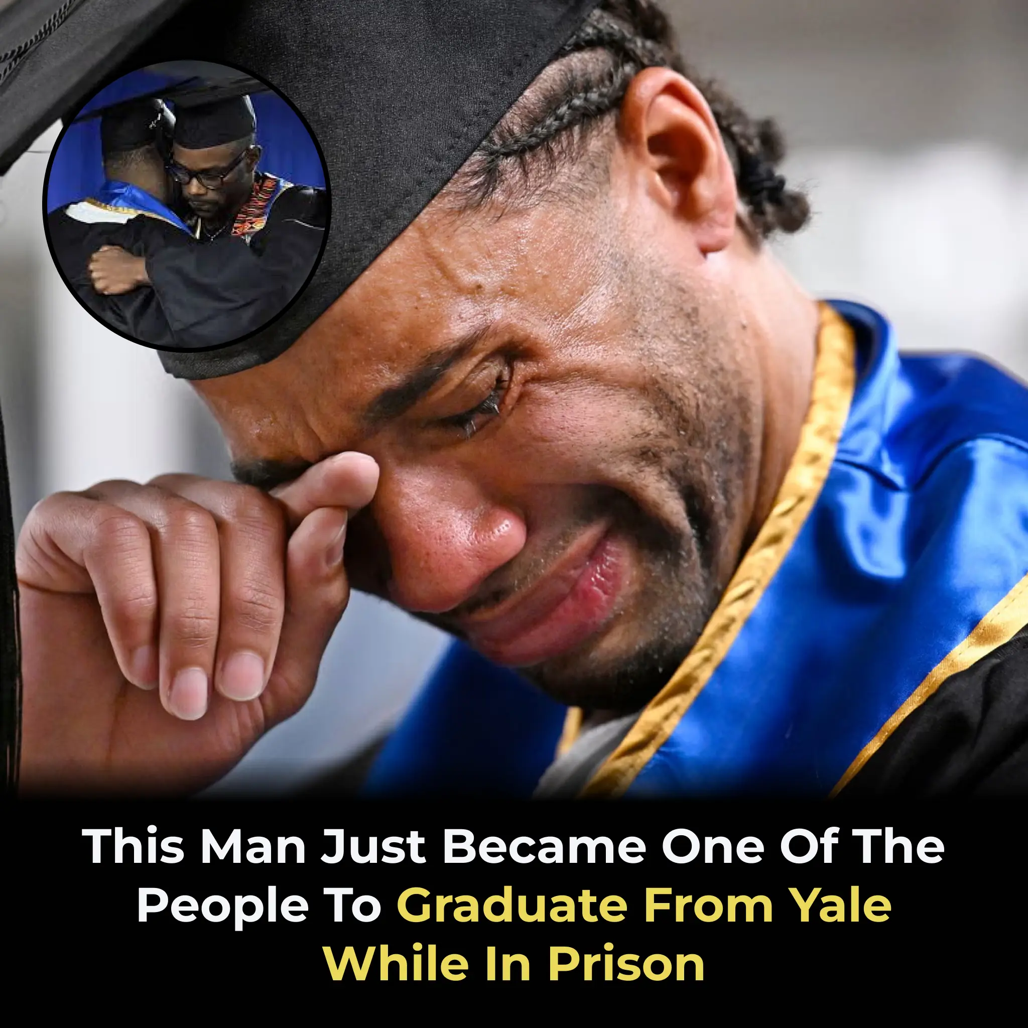 Marvin Harvin Becomes One of the First Incarcerated Individuals to Graduate from Yale University, Highlighting the Power of Education in Prison Reform