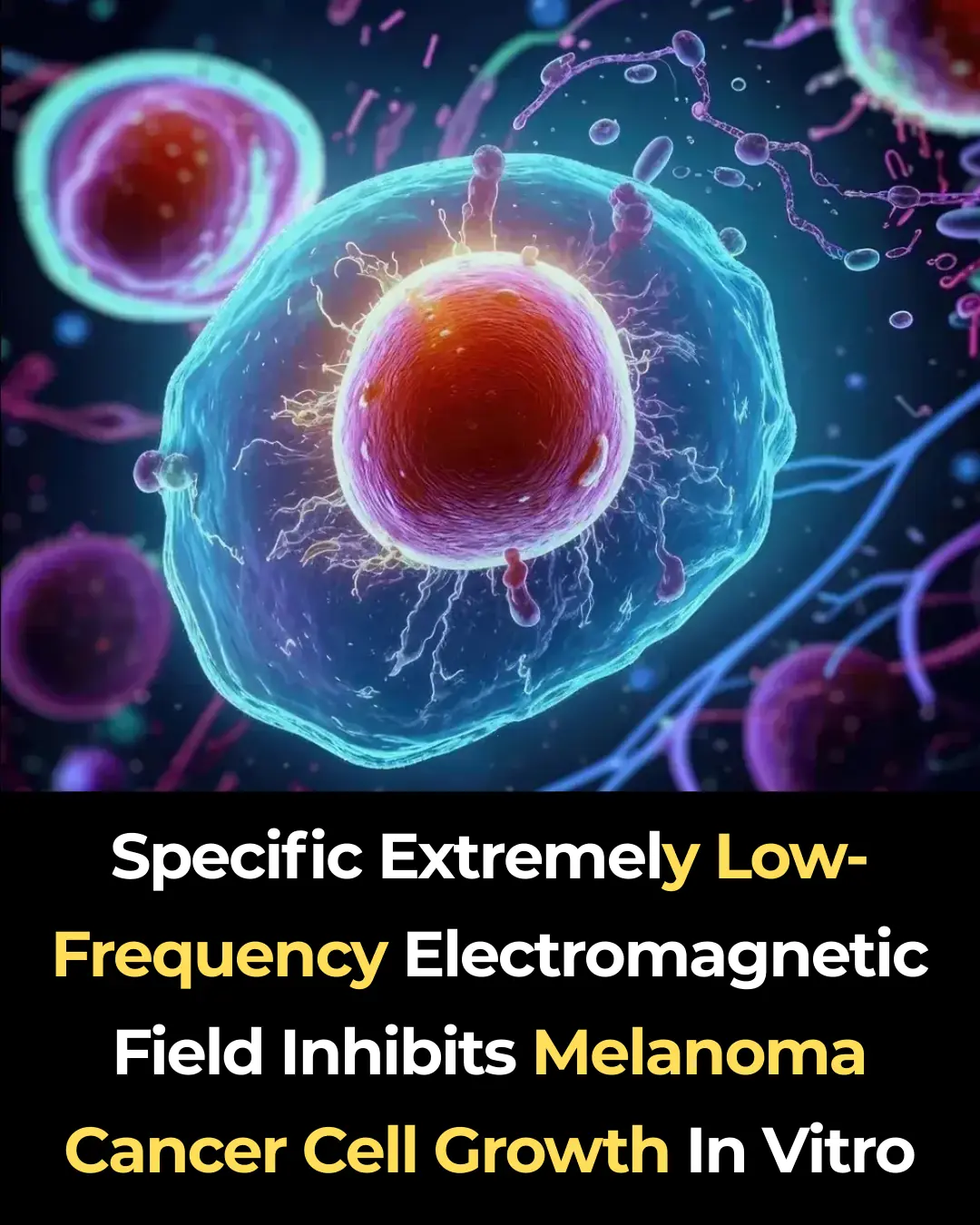 Specific Extremely Low-Frequency Electromagnetic Field Inhibits Melanoma Cancer Cell Growth In Vitro