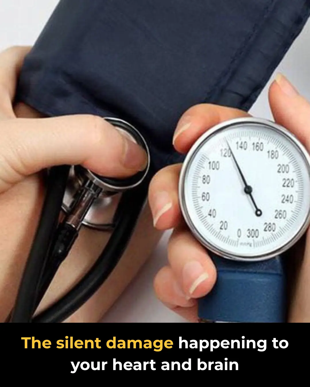 Uncontrolled Blood Pressure: Hidden Risks to the Heart and Brain