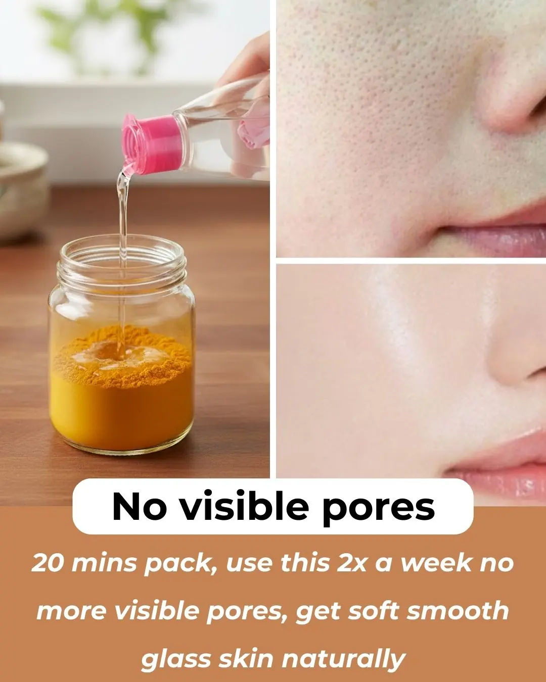 Clove Turmeric Rosewater Toner: Shrink Large Pores, Erase Dark Spots