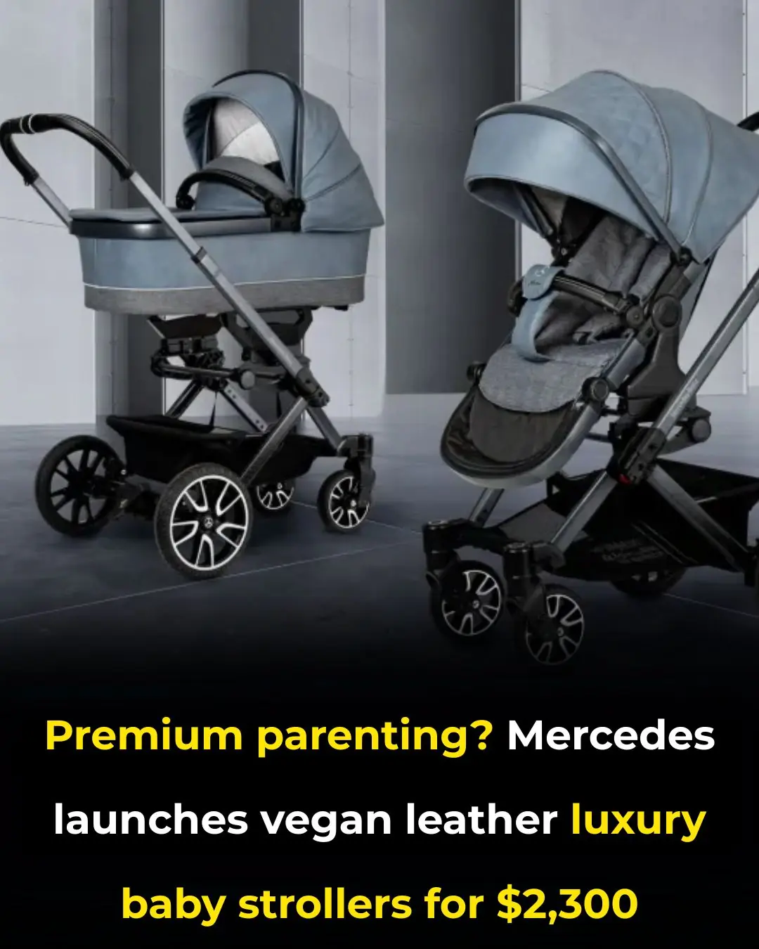 Mercedes Launches Premium Strollers in Collaboration with Hartan, Targeting the Luxury Baby Gear Market